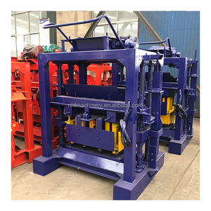 Mesin Pembuat Blok Beton Diesel QT4-35 Mesin Press Bata Manual Kecil Pembuat Blok Bangunan Kenya - Product Image 3