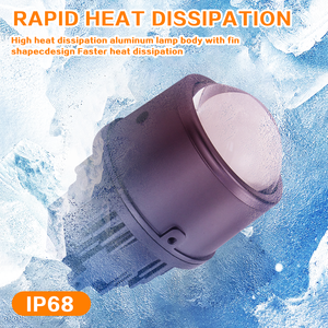 Bi LED Ống Kính Nhà Máy F30 3.0Inch 12V Sương Mù Ánh Sáng 106W Bi LED Ống Kính Máy Chiếu Xe Phổ Sương Mù Ánh Sáng - Product Image 3