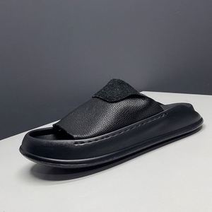 White Gold Stripe EVA Men's Slides slippers <b>Open</b> <b>Toe</b> Anti-Slippery Indoor Summer Slippers Solid Pattern PU Lining Casual <b>Shoes</b> - Product Image 1