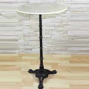 Antika avrupa tarzı mermer masa dökme demir yüksek Bar masası LQ-G913 - Product Image 1