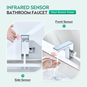 <span class=keywords><strong>Grifo</strong></span> <span class=keywords><strong>de</strong></span> <span class=keywords><strong>lavabo</strong></span> <span class=keywords><strong>de</strong></span> encimera <span class=keywords><strong>de</strong></span> baño sin contacto, <span class=keywords><strong>grifo</strong></span> mezclador, <span class=keywords><strong>Sensor</strong></span> infrarrojo automático sin contacto, <span class=keywords><strong>grifo</strong></span> <span class=keywords><strong>de</strong></span> agua para <span class=keywords><strong>lavabo</strong></span> - Product Image 4