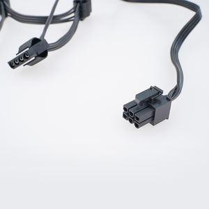 Câble adaptateur multiprise SCONDAR PCI-e 6 broches mâle vers 4 Molex IDE 4 broches LP4 pour <span class=keywords><strong>ventilateur</strong></span>, alimentation GPU, convertisseur de port pour Corsair - Product Image 5