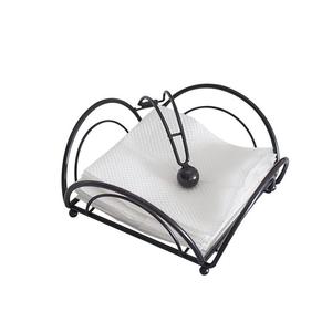 Porte-papier et mouchoirs rectangulaire moderne en fer forgé, écologique, pour la maison, les restaurants, les hôtels, les tables à manger - Product Image 6