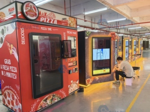 Distributeur automatique de pizzas à <span class=keywords><strong>vendre</strong></span>-Haute capacité 100 pizzas/jour, gestion WiFi Cloud, certifié CE - Product Image 6