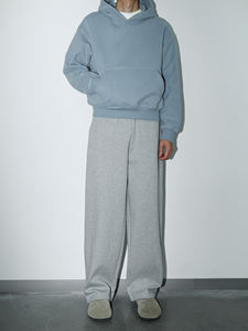 Scelta Classica: Felpa da <span class=keywords><strong>Uomo</strong></span> Bone Mouse Bag, Colletto Corto e Ampio con Cappuccio, Vestibilità Oversize, Velluto a Coste di Cotone, Ecologica - Product Image 2