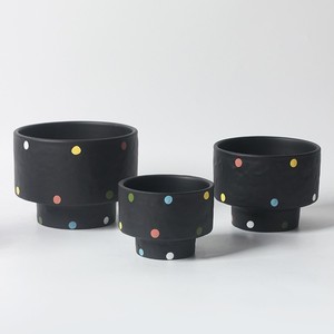 <span class=keywords><strong>Vase</strong></span> haut de style nordique, pot de fleurs <span class=keywords><strong>d</strong></span>'intérieur pour plantes vertes, cactus, <span class=keywords><strong>orchidée</strong></span> en pot avec trous, à pois, fait main - Product Image 2