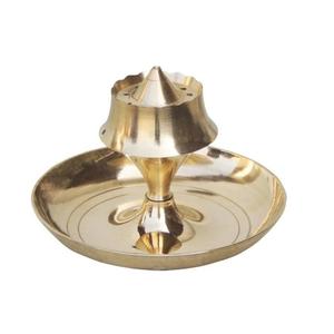 Aluminium Brass Finished Classic <b>Incense</b> <b>Stick</b> <b>Holder</b> Golden <b>Incense</b> Burner Metal Curved Shaped Metal Burner - Product Image 4