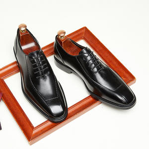 Zapatos de Vestir Formales de Estilo Italiano de Lujo para Hombre, Zapatos Oxford de Cuero con Cordones, Hechos a Mano, Personalizados para Negocios y Bodas - Product Image 2