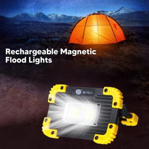 Lámpara de Trabajo LED Portátil Recargable, Reflector COB, Lámpara de Trabajo Magnética para Camping, Reparación de Automóviles, Emergencias, Taller - Product Image 2