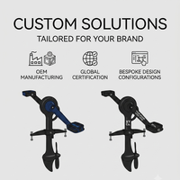 Mekanisme Penggerak Pedal Kaki Kayak Kano Tahan Air Anti Karat Warna Sesuai Pesanan Ergonomis untuk Berselancar
