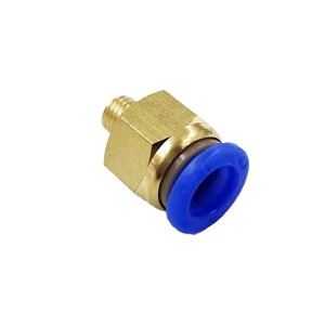 LJFLO Pneumatic <b>Quick</b> <b>Connector</b> Brass M8 1/4 Threaded For Laboratory Gas Path - Product Image 4