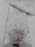 Tissu en maille de cristal baroque rouge vintage de luxe, lourdement brodé, pour robe de soirée formelle de haute couture
