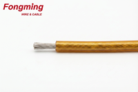 Harga Pabrik 250C Kabel Poliimida Berinsulasi PI Dinding Tipis 24-10 AWG Ringan Kelas Aerospace & Medis Pemanas 300V