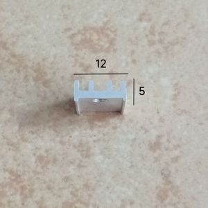 Disipador de Calor de Aluminio KX TO220 12x5x17mm para Transistor MOSFET 7805 7812 SCR - Product Image 3