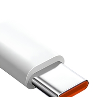 Adaptor Pengisi Daya Cepat 66W 100W 120W USB-C Tipe-C Set Pengisian Daya dengan Kabel Data untuk Mate 60 70 P50 P40 Honor