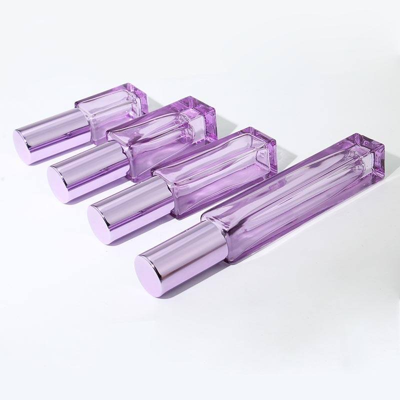 purple bottle with purple sprayer