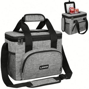 Sac isotherme portable pour livraison de repas, étanche, souple, imprimé sur mesure, avec sangle réglable – Vente chaude usine - Product Image 1