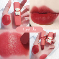 Set Lipstik Lip Tint Matte Vegan Mini Capsule Korea Grosir, Label Pribadi, Tahan Air