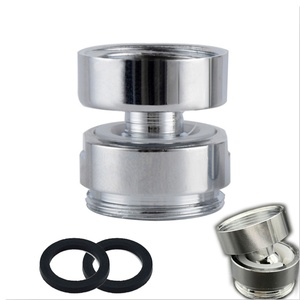 Adaptateur de Robinet de Cuisine en Laiton NPT Femelle 16mm vers Mâle 22mm pour Purificateur d'Eau, Aérateur Pivotant à 360 Degrés - Product Image 1