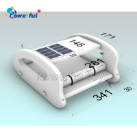 Bateau gonflable durable solaire de bateau électrique gonflable flottant Offre Spéciale avec le moteur pour le jeu d'eau