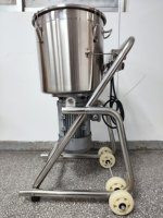 Goopikik Blender makanan daging elektrik multifungsi, Mixer pemotong makanan 4500W elektrik multifungsi untuk saus tomat Hummus 220V/380V