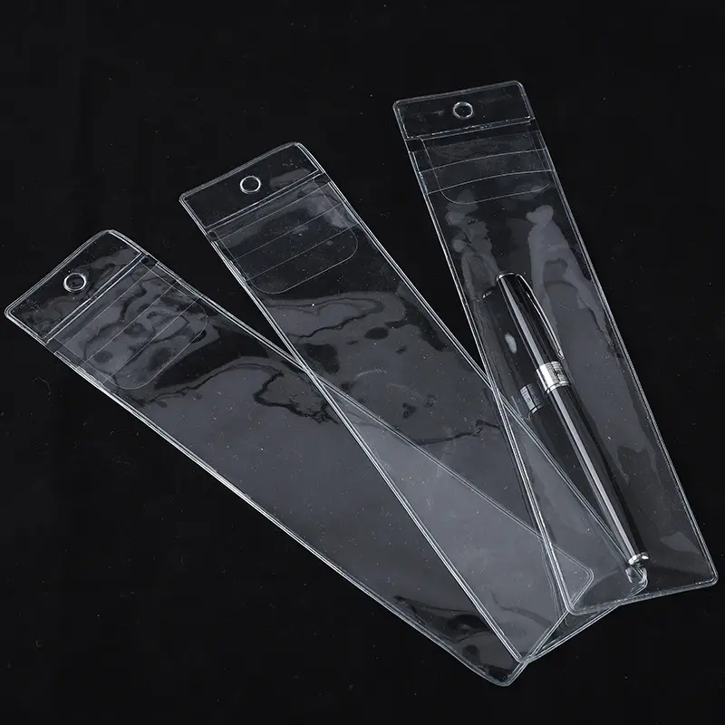 OEM PVC Transparent Cosmetic Brush Bag Eyebrow Pencil Bag Waterproof Mobile Phone Bag Card Case