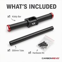 Colonne de direction en fibre de carbone pour trottinette électrique Carbonrevo, fourche avant en fibre de carbone, pièce de mise à niveau durable pour un fonctionnement fluide