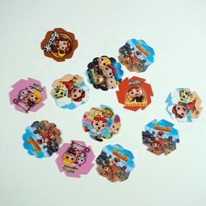 Discos de Juego Tazo Personalizados de PP, Discos de Juego 3D Impresos en Papel, Juguete para Niños, Premio para Fiestas Infantiles - Product Image 4