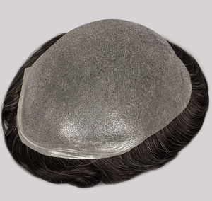 วิกผมผู้ชายแบบ V-loop ผลิตจากผมแท้ ดูเป็นธรรมชาติ บางเฉียบ สำหรับผู้ซื้อ 8 ราย - Product Image 2