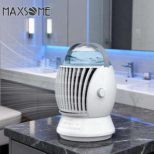 Enfriador de aire evaporativo solar de escritorio, ventilador de refrigeración, aire acondicionado, <span class=keywords><strong>clima</strong></span> portátil, habitación de 12V, Mini ventilador de aire acondicionado portátil - Product Image 1