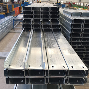 شعاع حديد من الصلب المدلفن على الساخن Z Purlin المجلفن <span class=keywords><strong>C</strong></span> Purlins 2x4 بوصة بسعر رخيص - Product Image 4