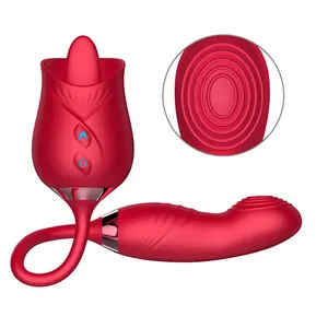 Adult sexual toys masturbator tongue licking flapping vibrating women sex vibrator clitoris rose vibrator women toys