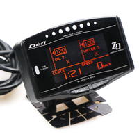 Defi Advance ZD Racing Meter Ten Multi-fonctionnel BF CR C2 A1 Modification de voiture LED Jauge à cristaux liquides avec capteurs électroniques