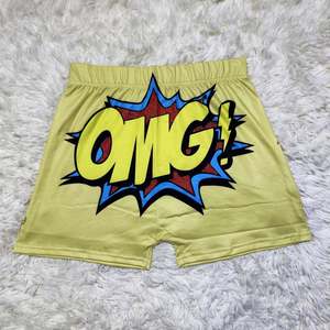 กางเกงบ็อกเซอร์เอวสูงสำหรับผู้หญิงกางเกงสำหรับออกกำลังกายกางเกงบ็อกเซอร์สแน็คเกอร์และชิลล์ๆ - Product Image 3