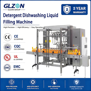 Machine <span class=keywords><strong>de</strong></span> remplissage entièrement automatique pour détergent et liquide vaisselle |   Équipement d'emballage pour nettoyant WC et savon pour les mains - Product Image 1