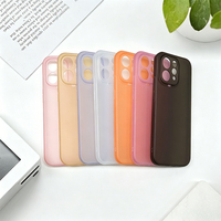 Harga Pabrik Grosir Murah Casing HP Transparan Berwarna Anti Benturan untuk VIVO V70 V50 Iphone 17 16 11 Pro Max Samsung S26 S25