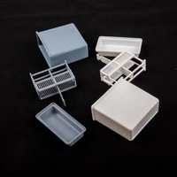 Kunststoff-Färbungszylinder & Gestell-Set (24/30 Teile) mit Glasobjektträgern Antigen-Rückgewinnungsbox