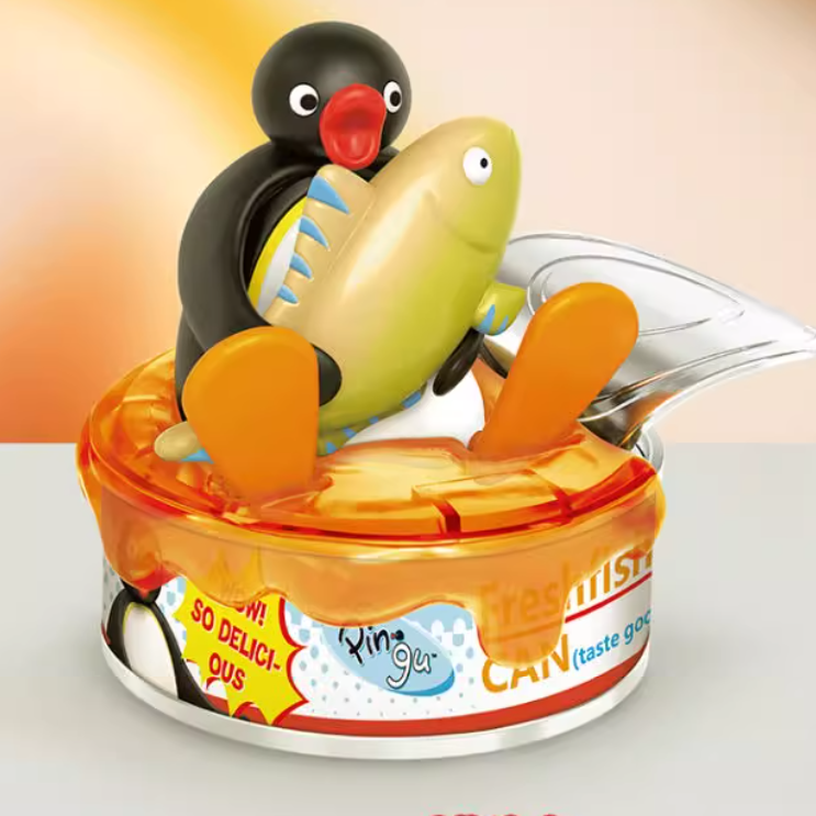 Pingu Fun Scene Series Blind Box - Cute Cartoon Toy Decoration