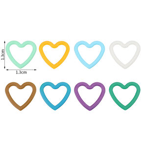 Marqueurs de mailles en forme de cœur, marqueurs de <span class=keywords><strong>crochet</strong></span>, marqueurs de verrouillage pour le tricot et le <span class=keywords><strong>crochet</strong></span> - Product Image 2