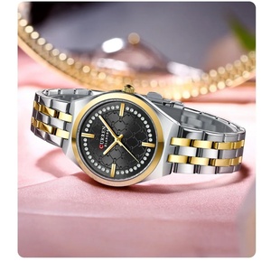 CURREN 9096 Original Unique Dial Quartz <b>Watch</b> for Women Fashion Elegant Ladies <b>Watches</b> Stainless Steel Waterproof Women's <b>Watch</b> - Product Image 2