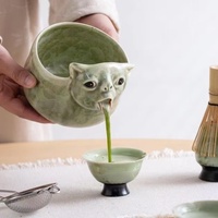Nouveau design unique, kit de bol à matcha personnalisé, bol à matcha en céramique, ensemble de bols à matcha Chawan, ensemble de matcha personnalisé, bol à matcha