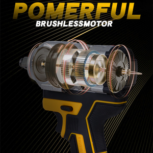 Kit Combinato 3-in-1 Avvitatore a Impulsi e Trapano Brushless <span class=keywords><strong>20V</strong></span> con 2 Batterie Li-ion da 8.0Ah, Caricabatterie Rapido e Borsa Portautensili - Product Image 2