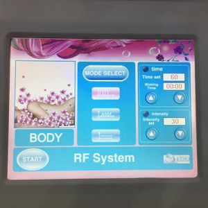 Appareil portable de raffermissement cutané par radiofréquence, machine de lifting du visage, radiofréquence pour éliminer la graisse, radiofréquence monopolaire pour le corps, élimination des rides - Product Image 4