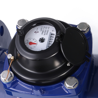 Meter Air Mekanik Presisi Tinggi Aliran Besar DN150 IP68 OEM Horizontal Industri