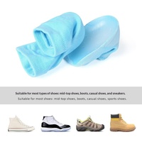 Semelles intérieures unisexes pour chaussures, coussinets de talon en matériau SEBS, antidérapants, bioniques, épaissis, couvre-chaussettes de sport, augmentation de la hauteur de 2,5/3,5 cm