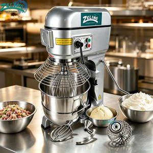 Mélangeur planétaire commercial 30L/40L 3 vitesses 120/240/468 R/m pour boulangerie et pâtisserie - Product Image 1