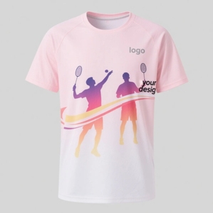 เสื้อแขนสั้นผู้ชายสำหรับวิ่งวิ่งเสื้อวิ่งโลโก้พิมพ์ลายเสื้อวิ่งมาราธอนสำหรับฤดูร้อน - Product Image 1