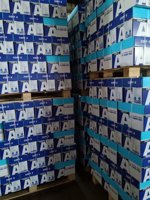 Fournitures de bureau Papier copie A4 80g Boîte complète 500 feuilles/rame 100% pâte de bois vierge Utilisation étudiante
