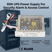 Alimentation à découpage DC 35W 12V 13.8V SC-35-12 avec chargeur de batterie et surveillance de secours pour système de vidéosurveillance et contrôle d'accès