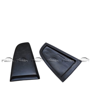 2 pièces, ailes latérales noires, déflecteurs de fenêtre arrière pour Nissan Skyline Fair Lady 350Z Z33 2003-2008 - Product Image 6